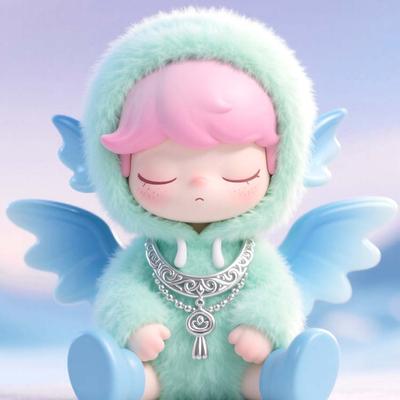 毛绒盲盒精灵系列翅膀梦幻精灵